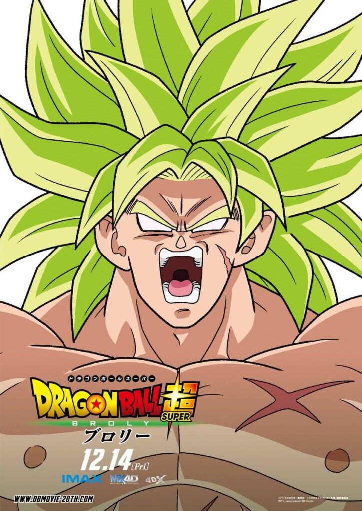 Regresa voz original en español latino de Broly, para la película de #DragonBallSuper