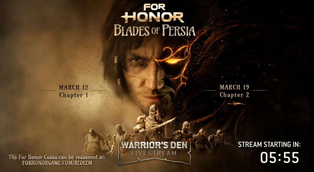 Wow! Prince of Persia invade For Honor para el evento Blades of Persia! | #Games