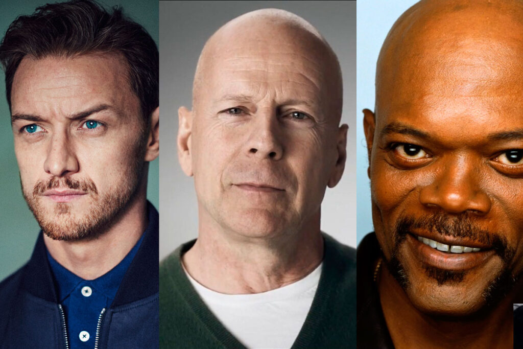 Fragmentado (#Split) y El Protegido (#Unbreakable) tendrán secuela con todo y Bruce Willis, James McAvoy y Samuel L. Jackson