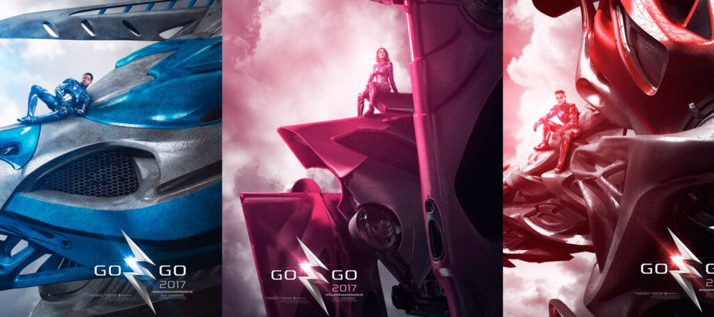 Un previo a los #DinoZords en los nuevosposters de la peli de los #PowerRangers