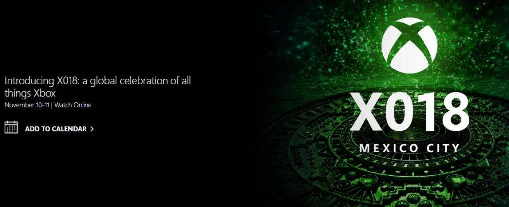 México será la sede del próximo evento de #XBOX, el #X018