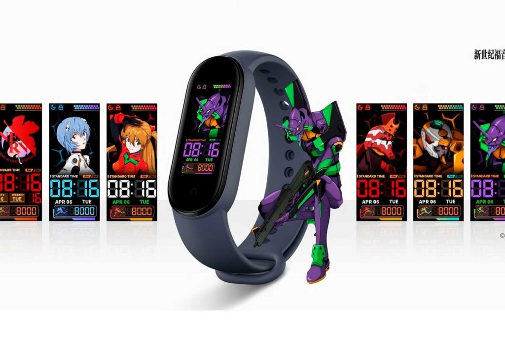 La nueva Xiaomi Mi Band 5 recibe diseños de #Evangelion | #Tech