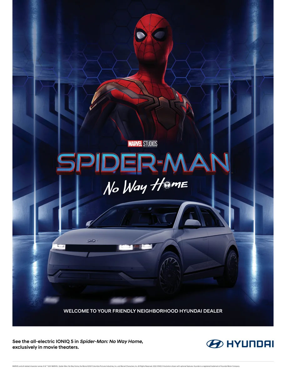 El totalmente eléctrico IONIQ 5 y la totalmente nueva Hyundai Tucson,  llegan a la pantalla grande con «Spider-Man™: No Way Home» | #Autos  #Interés | Noticias de Anime, Manga y Videojuegos |