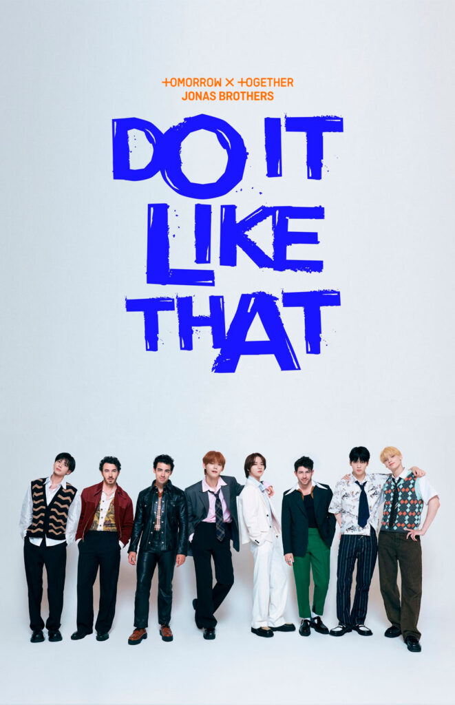 «TOMORROW X TOGETHER» y «Jonas Brothers» comparten su nueva colaboración: «Do It Like That» | #Música #K-POP