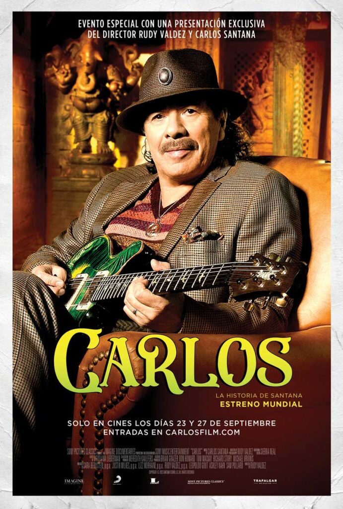 CARLOS: la Historia de Santana llega a Cinépolis +QUE CINE con su estreno mundial en dos premieres exclusivas | #Cine #Música