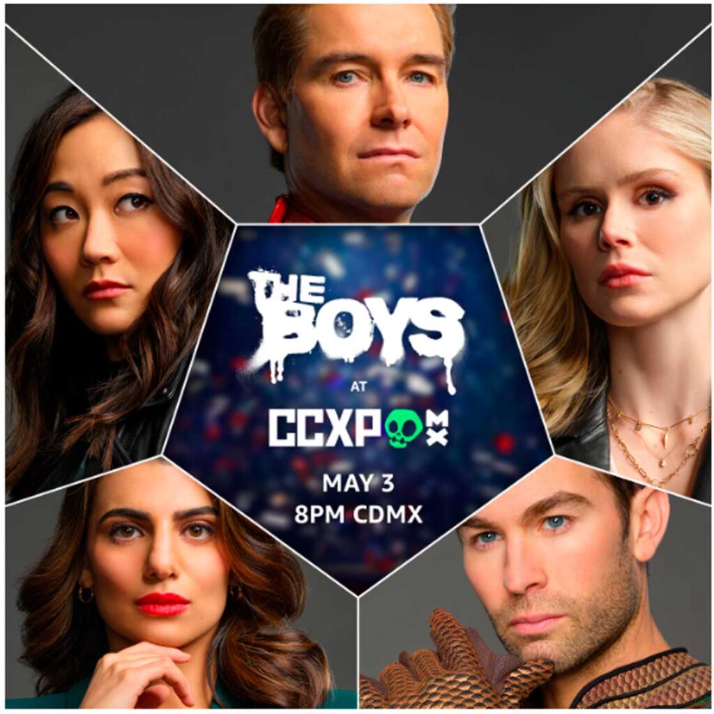 ¡Llamando a todos los Superfans: los actores de The Boys se presentarán en el panel exclusivo de Prime Video durante CCXP México! | #Eventos #CCXP #CCXPMéxico