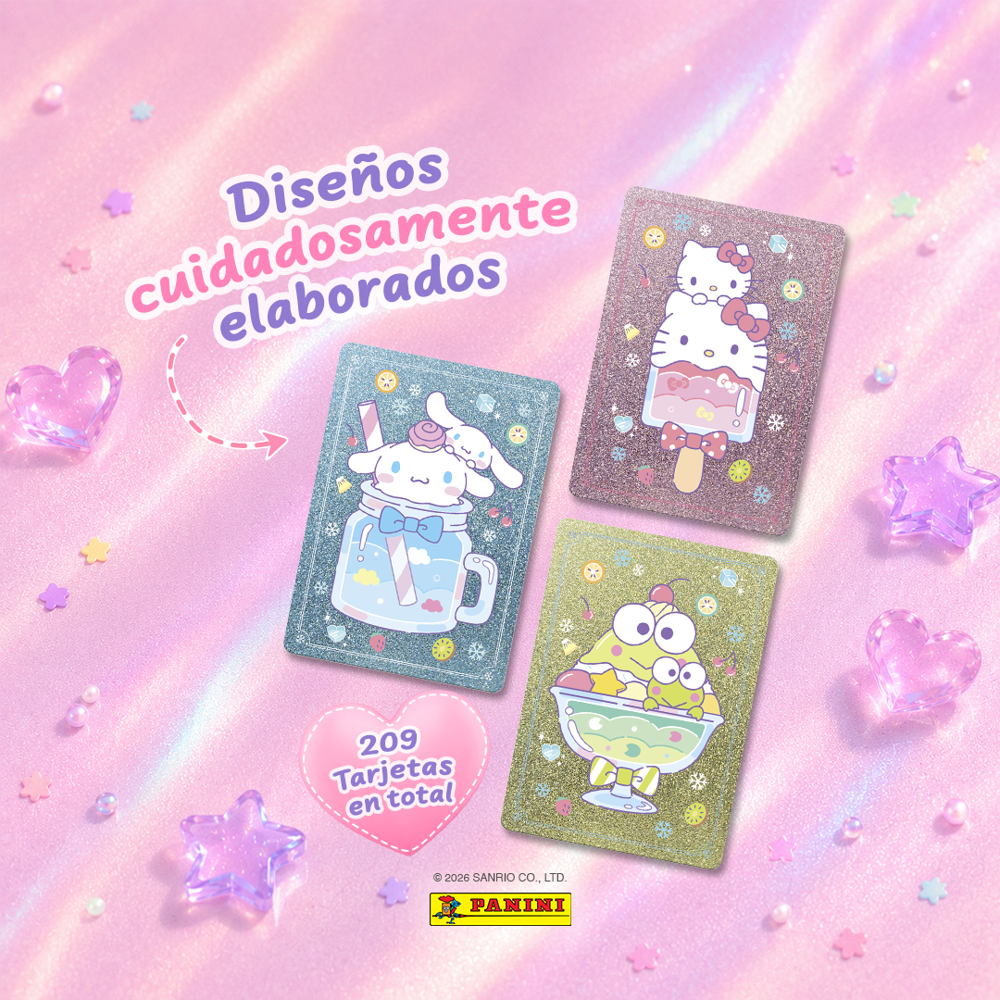 Hello Kitty and Friends x Panini: la colección más cute para compartir felicidad | #Coleccionables #IN