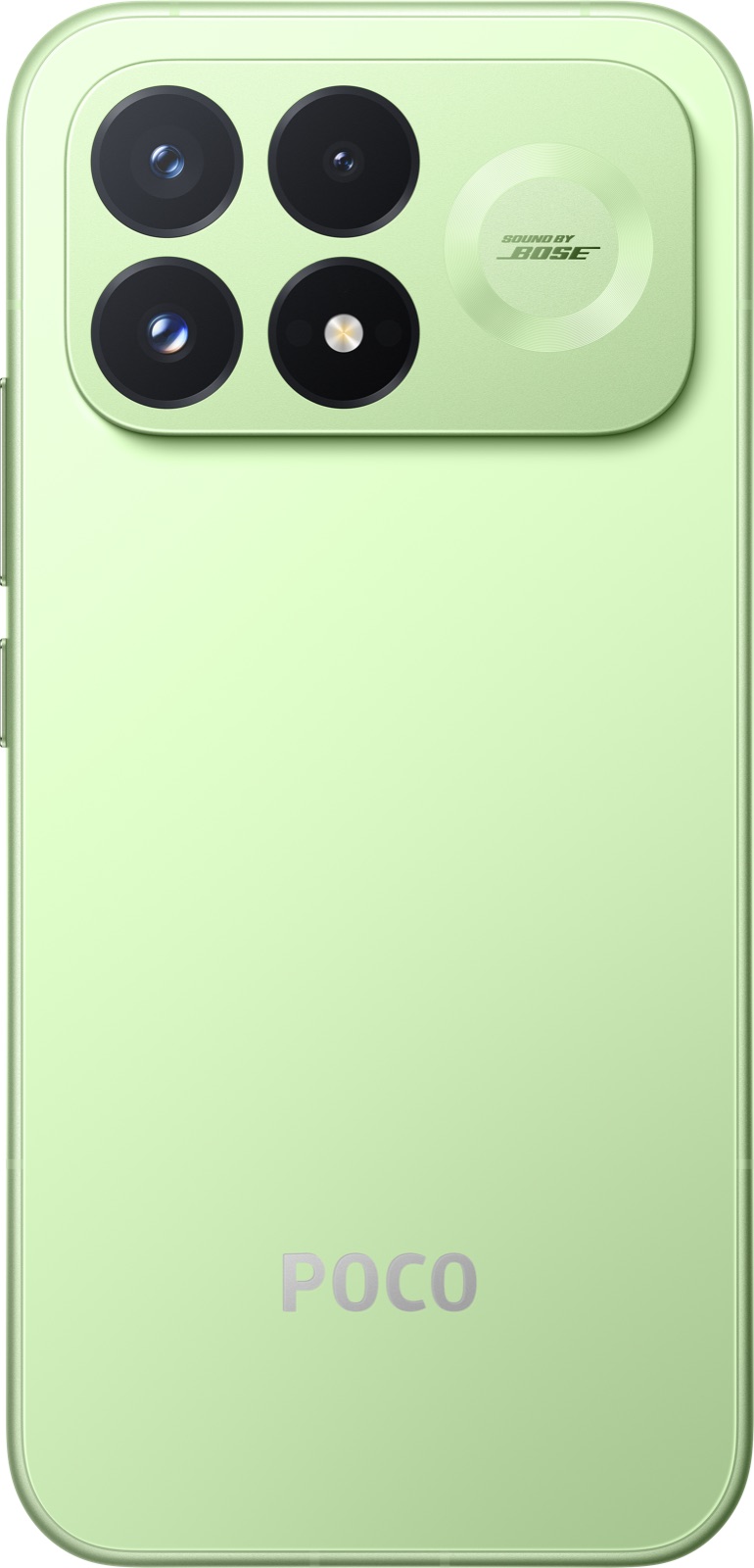 POCO F9 Pro en color verde Aurora